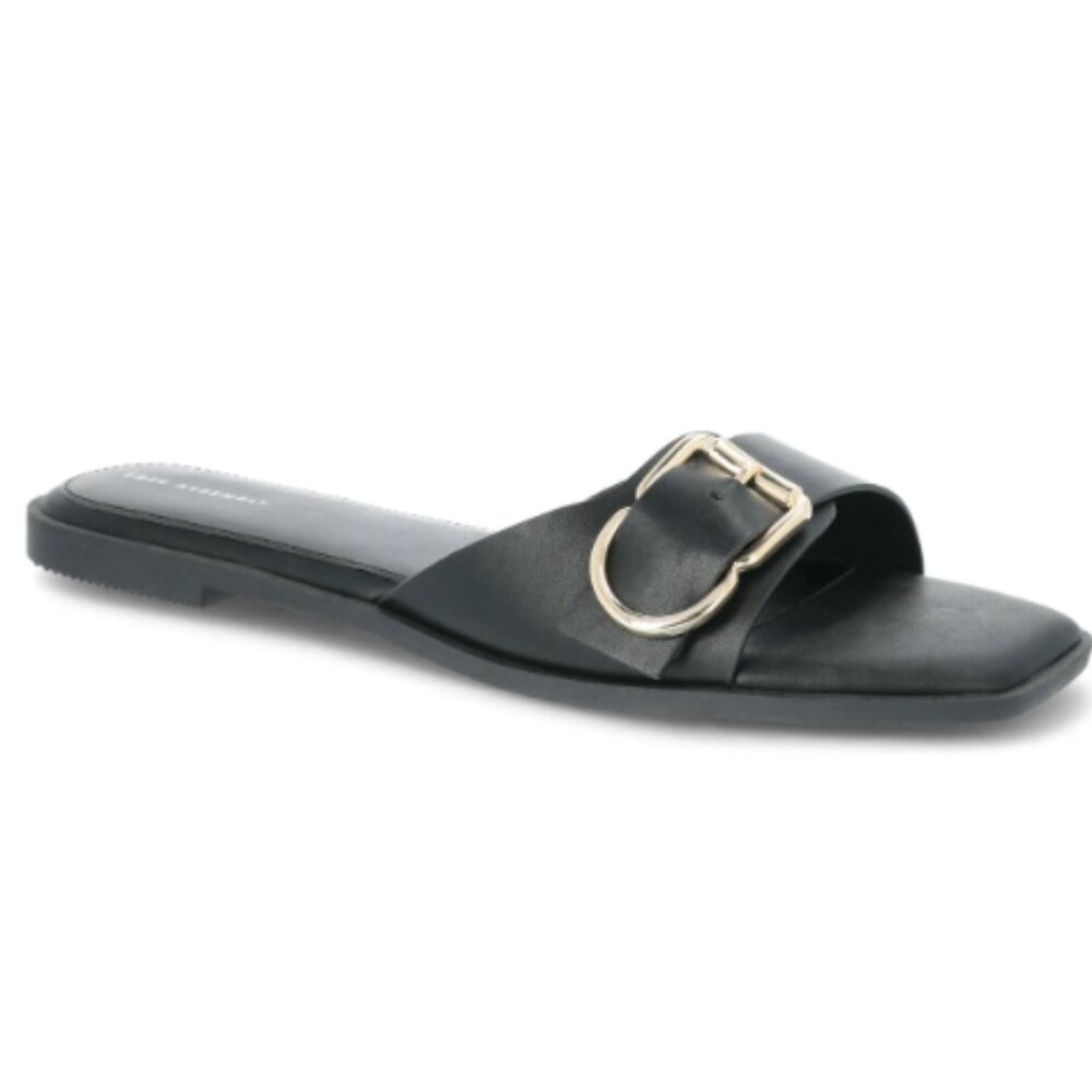 Free Assembly Women's Buckle Slide Sandals, Size 10M
